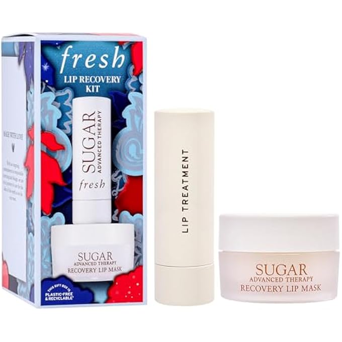 Fresh LIP RECOVERY KIT BY FOR WOMEN - 2 PC 0.35OZ SUGAR ADVANCED THERAPY LIP MASK, 0.15OZ SUGAR ADVANCED THERAPY LIP TREATMENT - Image 3